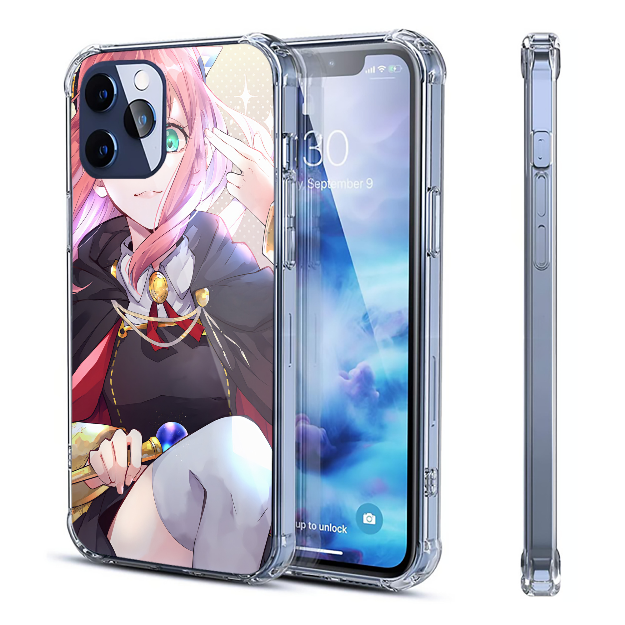（画像用） SPY×FAMILY间谍家家酒 【iPhone 12シリーズ対応】透明スマホケース（クリアソフトケース）